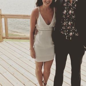 Tobi white cocktail dress